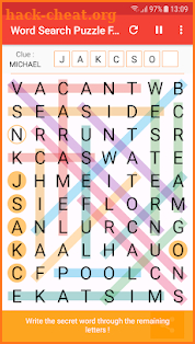 Word Search Puzzle Free 3 screenshot