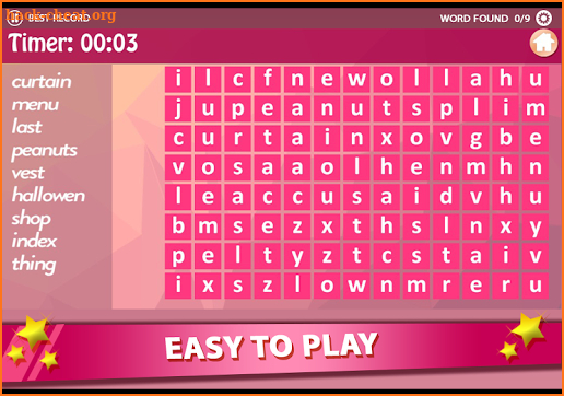Word Search Puzzle Game screenshot