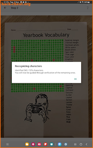 Word Search Scanner and Solver screenshot
