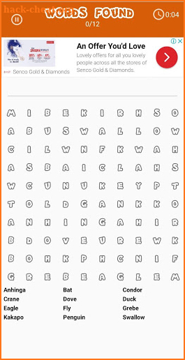 Word Search - The Game Of Mindset screenshot