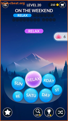 Word Serenity - Calm & Relaxing Brain Puzzle Games screenshot