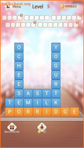 Word Shatter：Block Words Elimination Puzzle Game screenshot