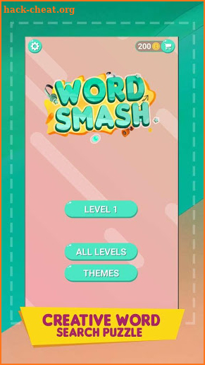 Word Smash - Word Puzzle Stack Crush Game Offline screenshot