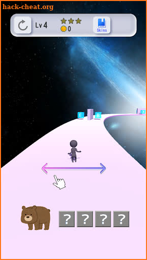 Word Space Run screenshot