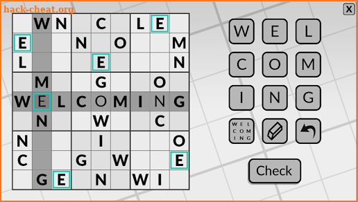 Word Sudoku by POWGI screenshot