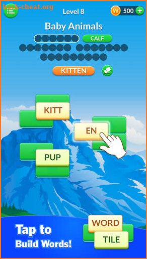 Word Tile Puzzle: Brain Training & Free Word Games screenshot