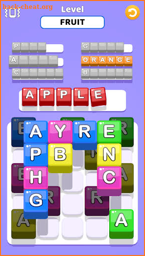 Word Tiles screenshot