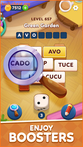 Word Tiles Quest screenshot