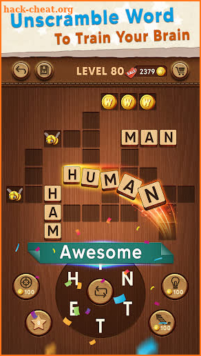 Word Timber: Mind Puzzle Games screenshot
