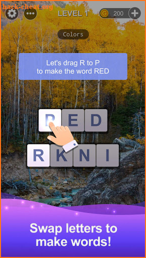 Word Tour Swap: Spell, Search & Link Puzzle Games screenshot