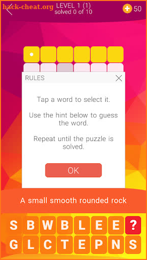 Word Tower Crosswords 2 screenshot