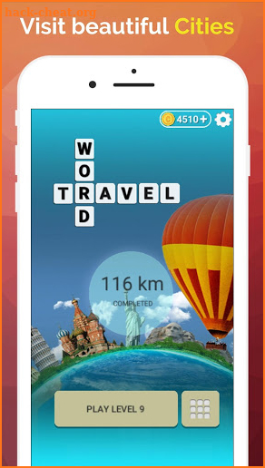 Word Travel : Visit Cities with Crossword Puzzle screenshot