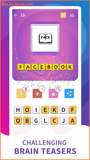 Word Trick -A Word Game with Twist. Challenge Now! screenshot
