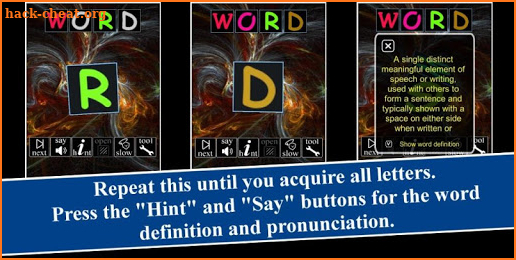 Word Unlimited - brain training game screenshot