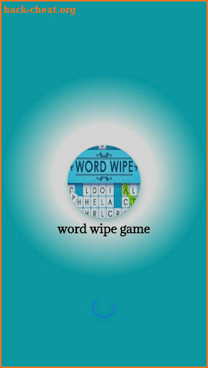 Word wipe game screenshot