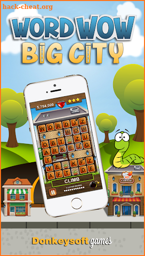 Word Wow Big City: Help a Worm screenshot
