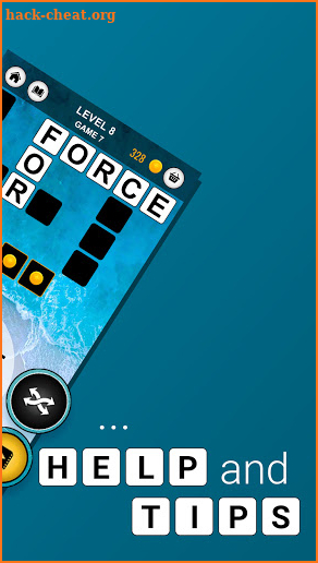 Wordalicious - Relaxing word puzzle game screenshot