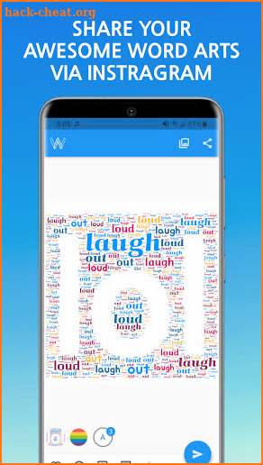 WordArt - Word Cloud Generator screenshot