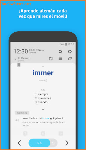 WordBit Alemán (for Spanish speakers) screenshot