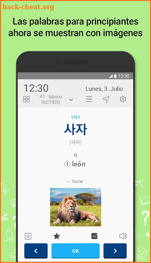 WordBit Coreano (en pantalla bloqueada) screenshot