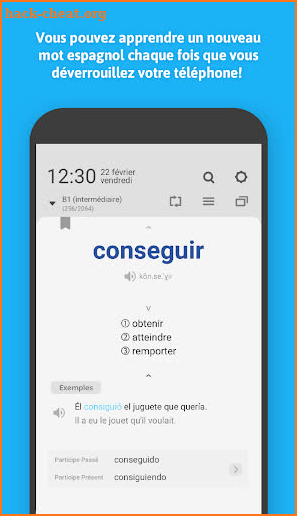 WordBit Espagnol (pour les francophones) screenshot