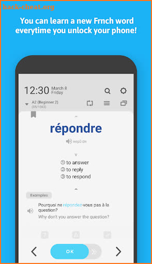 WordBit French (for English speakers) screenshot