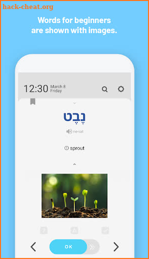 WordBit Hebrew (for English speakers) screenshot
