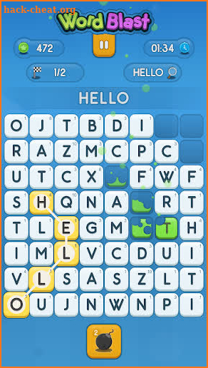 WordBlast - Word puzzle game screenshot