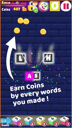 Wordbox : Falling Letters Fun screenshot