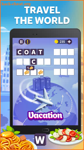 Wordelicious - Play Word Search Food Puzzle Game screenshot