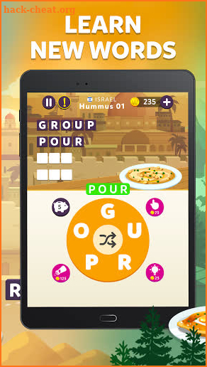 Wordelicious - Play Word Search Food Puzzle Game screenshot