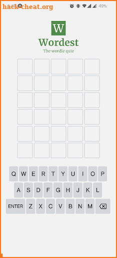 Wordest - Daily Wordle Quiz screenshot