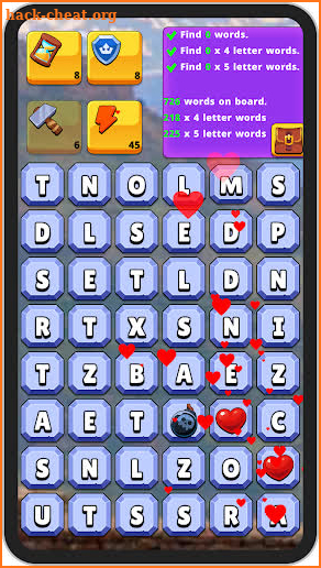 WordGasm Word Search Puzzle screenshot
