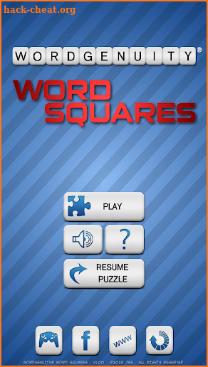 Wordgenuity® Word Squares Full screenshot