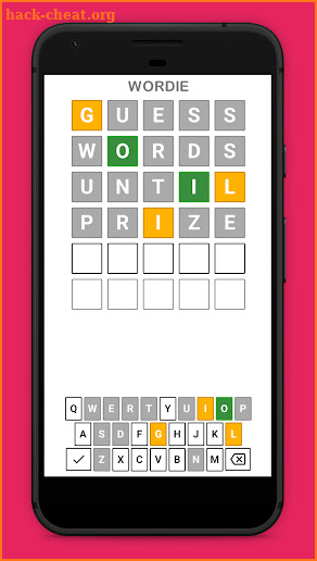 Wordie - The Guess-5 Word Game screenshot
