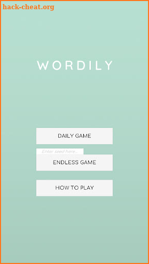 Wordily - 5 Letter Word Game screenshot