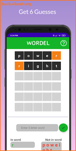 Wordle Game Pro screenshot