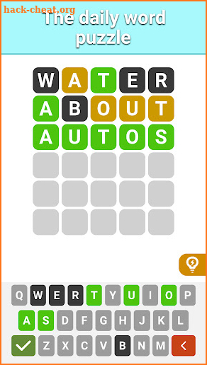 Wordlear - Daily Word Puzzle screenshot