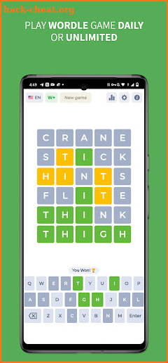 WordleGame: Daily & Unlimited screenshot