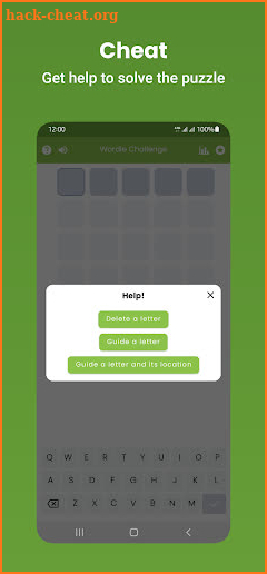 Wordler Challenge & puzzle screenshot