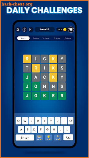 Wordleys World - Word Puzzle screenshot