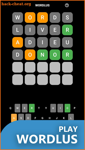 Wordlus - Daily Word Puzzle screenshot