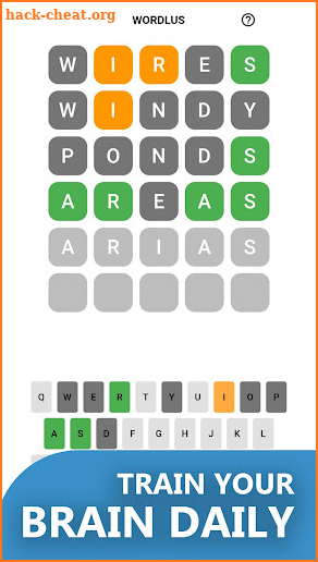 Wordlus - Daily Word Puzzle screenshot