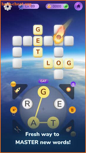 Wordly – A crossword puzzle screenshot