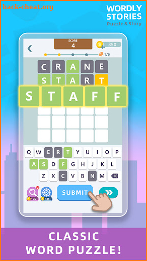 Wordly Stories: Word puzzle screenshot