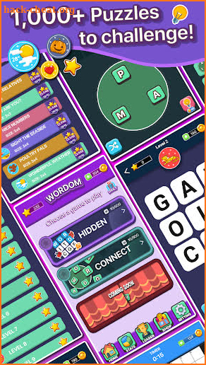 Wordom - All Word Games screenshot