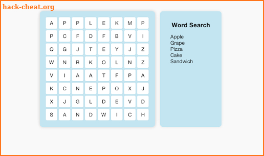 Words Finder screenshot