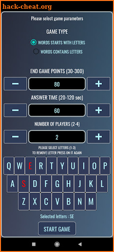 Words Game screenshot