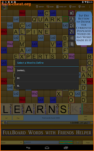 Words Helper 4 Friends screenshot