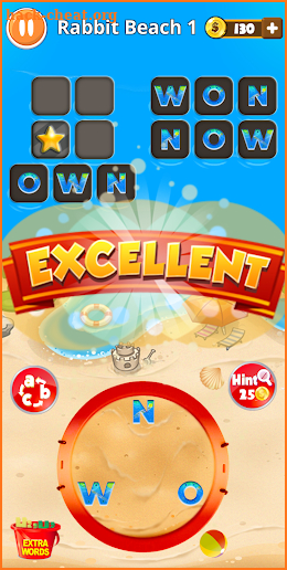 Words on Beach - Best Word Game for Holidays screenshot